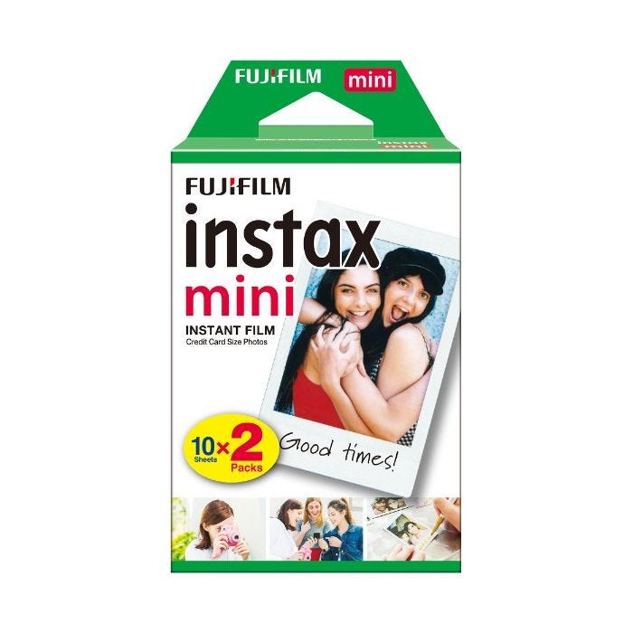 Fujifilm Instax Mini Film (2-Pack) - White 