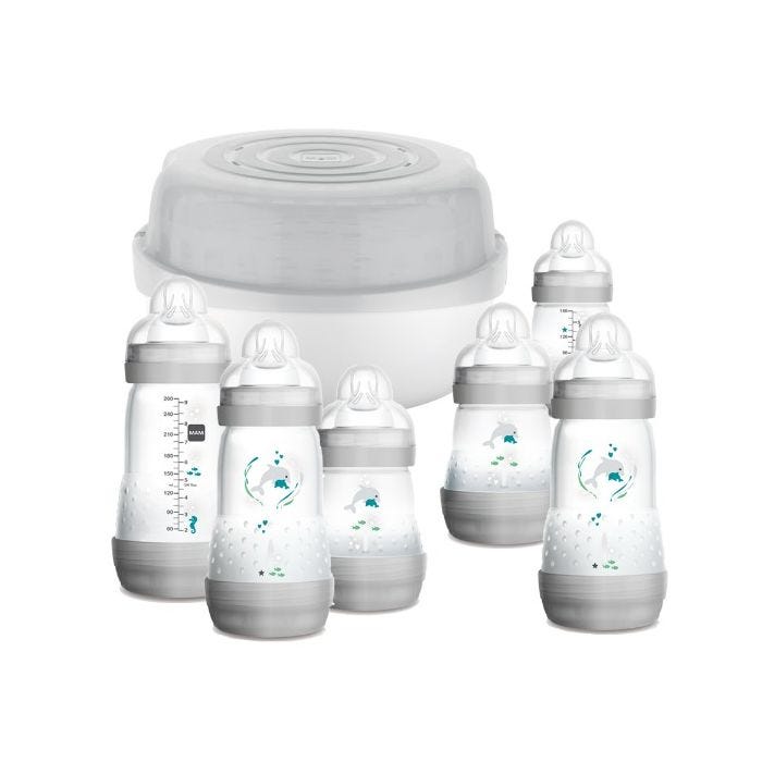 Mam easy start bottle set cheap large grey